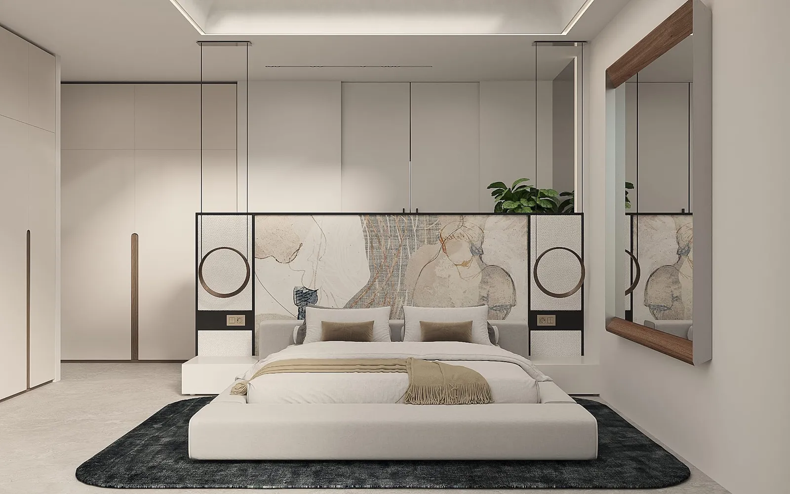 Visualisation of the main bedroom