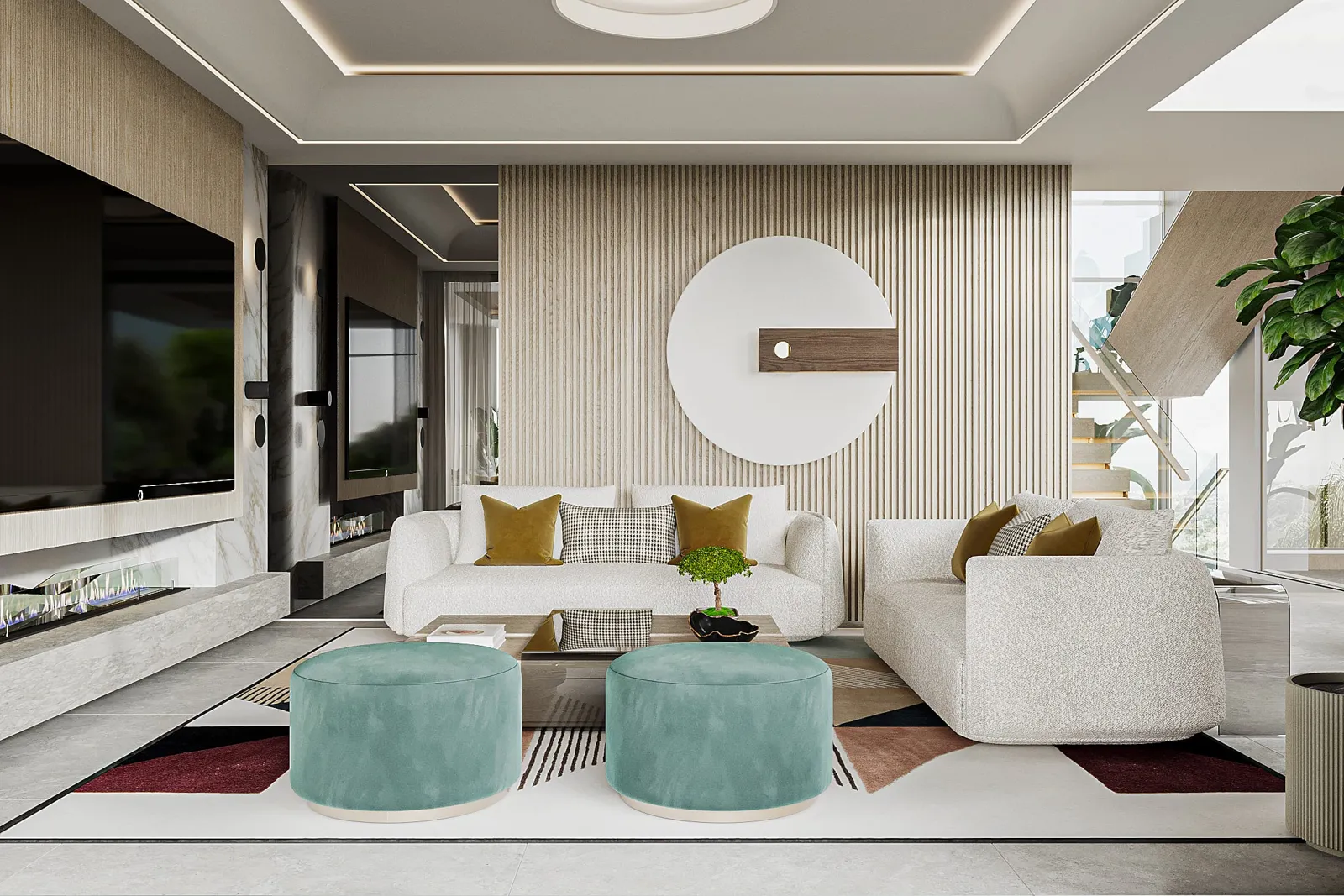 Visualisation of the living room