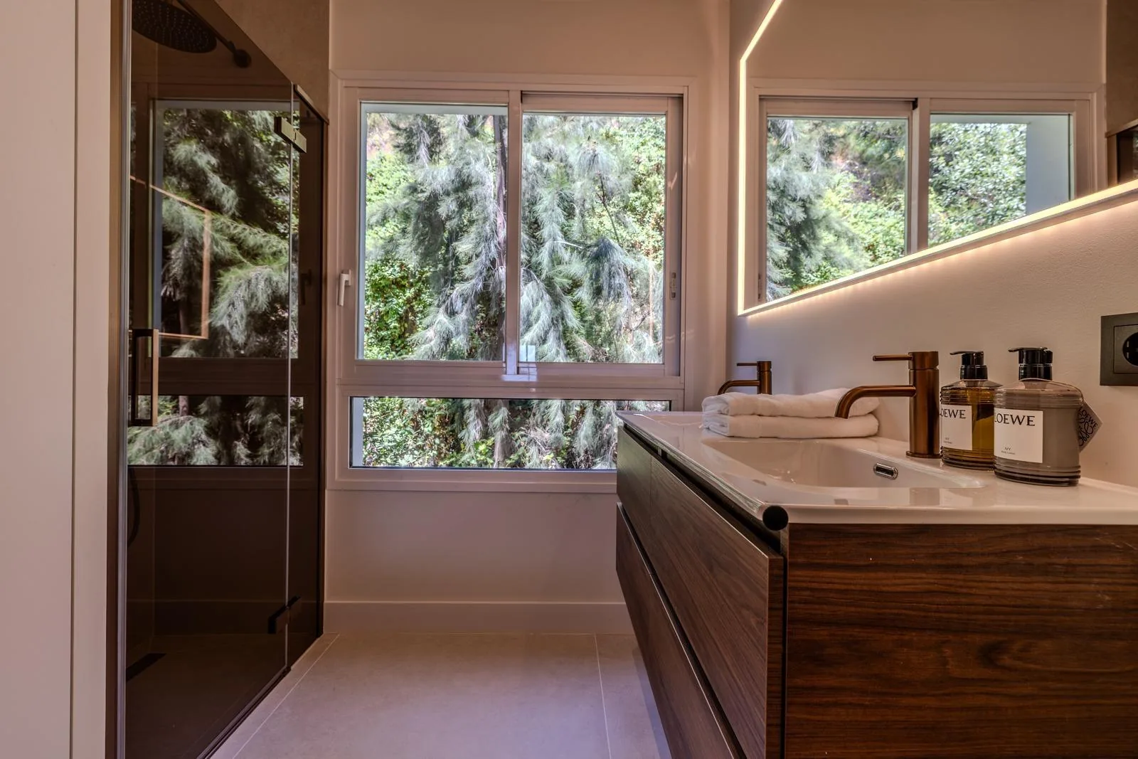 The bathroom