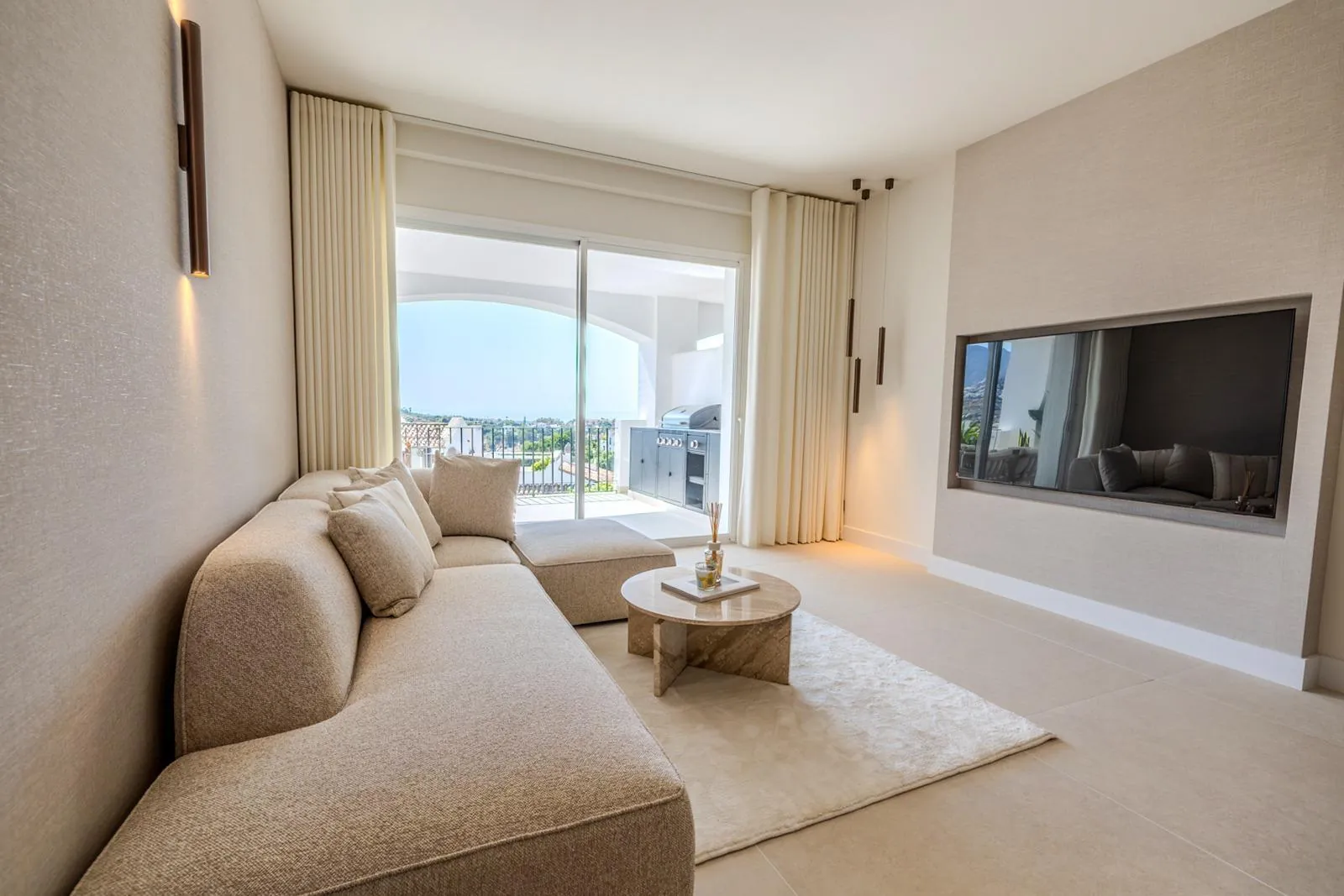 The living room