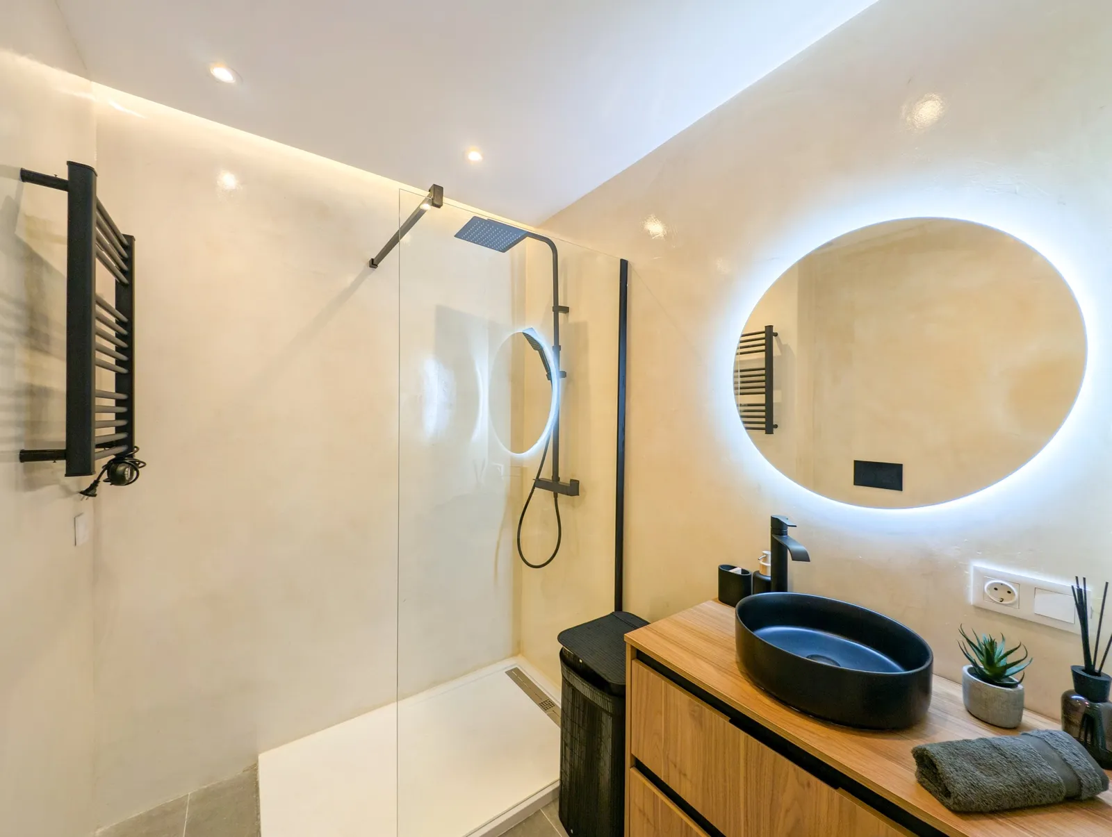 The bathroom