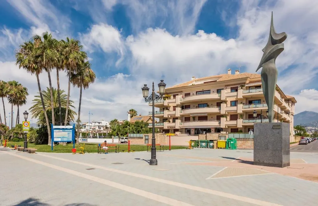 The Noray Playa building seen from the San Pedro promenade